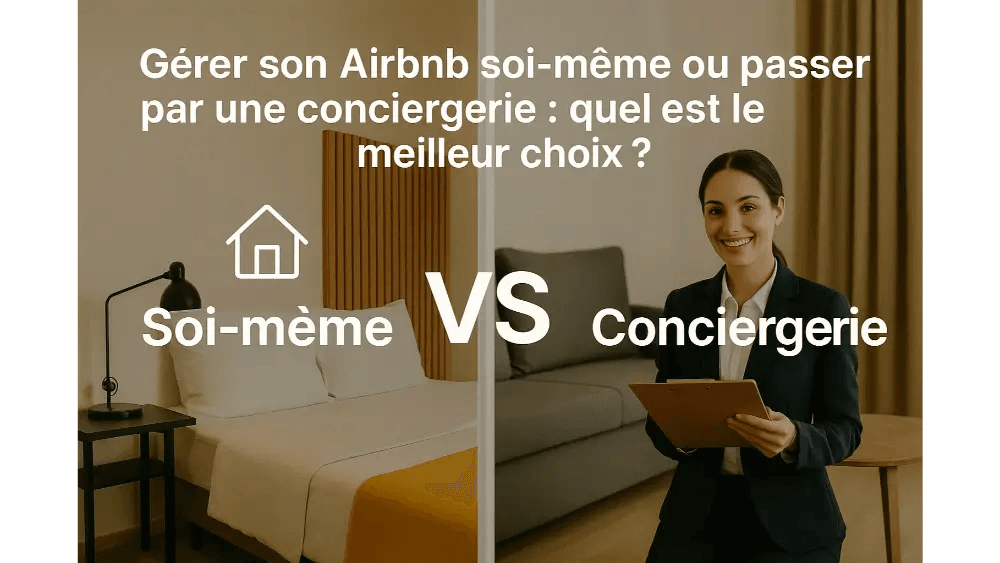 Airbnb : gérer soi-même ou confier à une conciergerie ?