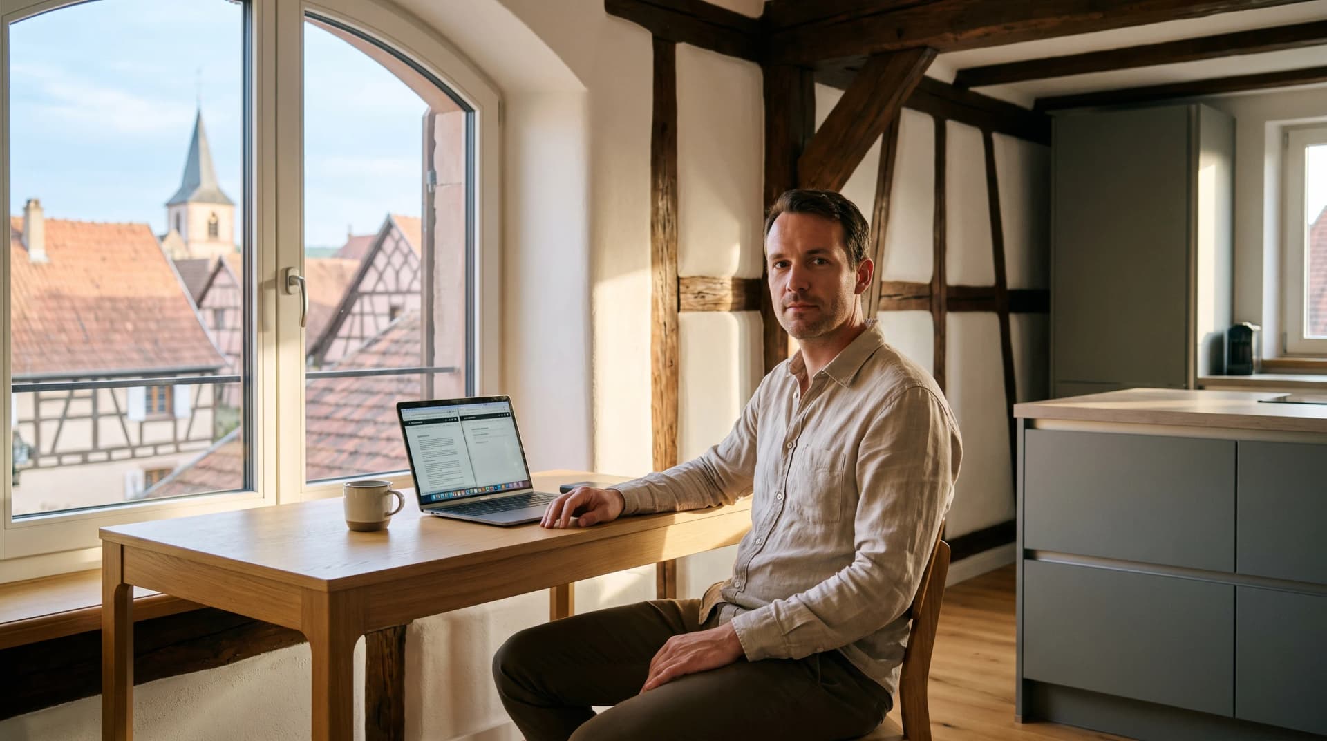Airbnb vs Booking en Alsace : commission et revenu net comparés